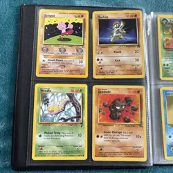 Old Vintage Wotc Pokemon Tcg Binder Bundle Joblot X51 Cards No Duplicates - Image 4