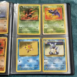 Old Vintage Wotc Pokemon Tcg Binder Bundle Joblot X51 Cards No Duplicates - Image 5