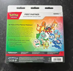 Pokemon TCG First Partner Illustration Collection Box Series 1 Brand New Sealed - Image 2