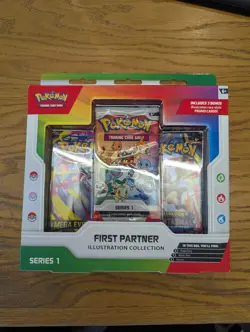Pokemon TCG: First Partner Illustration Collection Series 1 Brand New Sealed - Image 1