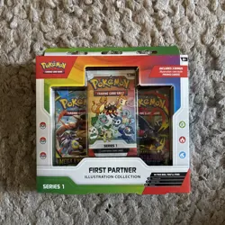 Pokemon TCG: First Partner Illustration Collection Series 1 Brand New Sealed - Image 1