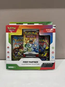Pokemon TCG: First Partner Illustration Collection Series 1 Brand New Sealed - Image 1