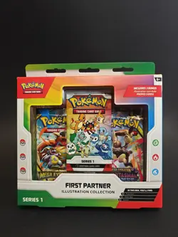 Pokemon TCG: First Partner Illustration Collection Series 1 Brand New Sealed - Image 1
