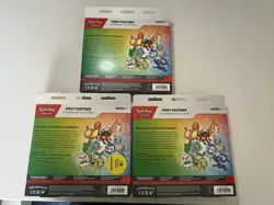 X3 Pokemon TCG First Partner Illustration Collection Series 1 Brand New Sealed - Image 3
