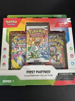 Pokemon TCG: First Partner Illustration Collection Series 1 Brand New Sealed - Image 1