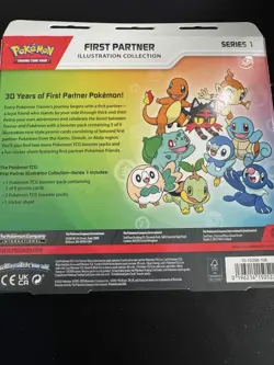 Pokemon TCG: First Partner Illustration Collection Series 1 Brand New Sealed - Image 2