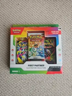 Pokemon TCG: First Partner Illustration Collection Series 1 Brand New Sealed - Image 1