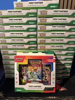 Pokemon TCG: First Partner Illustration Collection Series 1 Brand New & Sealed - Image 1