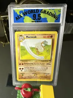 Marowak 52/130 Base 2 Set Pokemon Card NM 1995 - Image 1