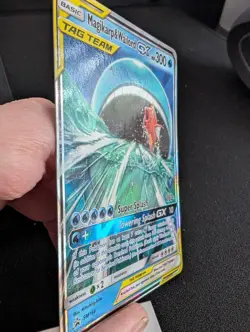 Pokemon Magikarp and Wailord GX Tag Team Promo Card SM166 - Image 2
