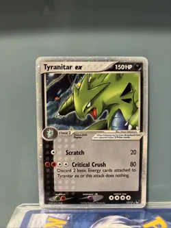 Tyranitar ex - 17/17 - Pokemon Pop Series 1 Holo Card MP - Image 1