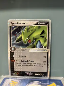 Tyranitar ex - 17/17 - Pokemon Pop Series 1 Holo Card MP - Image 2