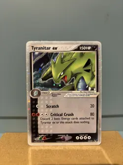 Tyranitar ex - 17/17 - Pokemon Pop Series 1 Holo Card MP - Image 4