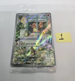 Charmander 044 SV: Scarlet & Violet Promo Card Holofoil *Sealed* 2023 - Image 1