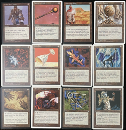 Vintage MTG Lot: 1995-1997 12 Artifact Cards - NM/LP - Magic: The Gathering - Image 1