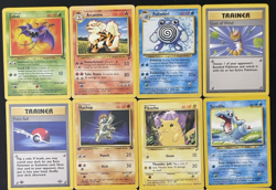 WOTC Old Pokemon Card Lot - 12 Played Cards - 2 1st Editions! - 1999+ Vintage - Image 2
