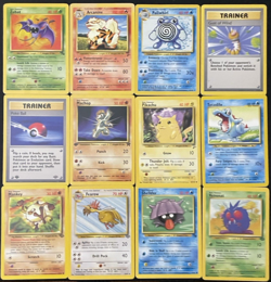 WOTC Old Pokemon Card Lot - 12 Played Cards - 2 1st Editions! - 1999+ Vintage - Image 4