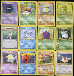 WOTC Vintage Pokemon Card Lot - 12 Cards - 4 1st Editions! - 1999+ - Image 1
