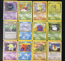 WOTC Vintage Pokemon Card Lot - 12 Cards - 4 1st Editions! - 1999+ - Image 4