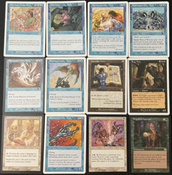 Vintage MTG Lot: ALL RARES 12 Cards - Played NM/LP - Magic The Gathering - Image 1