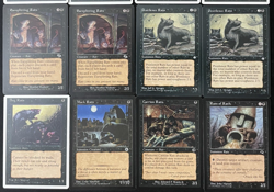Vintage MTG Lot: 12 Black Card Lot - RATS! - NM/LP - Magic The Gathering - Image 3