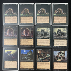Vintage MTG Lot: 12 Black Card Lot - RATS! - NM/LP - Magic The Gathering - Image 4