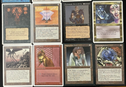 Vintage MTG Lot: ALL RARES 1994-1997 12 Cards - Played - Magic: The Gathering - Image 3