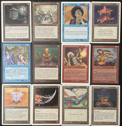 Vintage MTG Lot: ALL RARES 12 Cards - Played NM/LP/MP - Magic The Gathering - Image 1