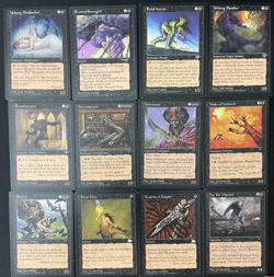 Vintage Magic Lot: 1996-1997 12 BLACK Card lot – Magic The Gathering - Image 2