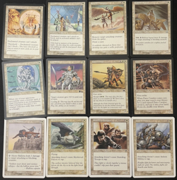 Vintage MTG Lot: 1999-2003 12 White Cards - NM/LP - Magic: The Gathering - Image 1