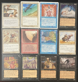 Vintage MTG Lot: 90s 12 Cards - Played Condition - Magic: The Gathering - Image 1