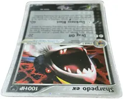 Sharpedo EX 104/107 Deoxys Holo Ultra Rare Pokemon Card 2005 HP - Image 4