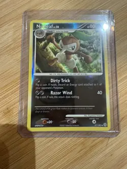 Nuzleaf Reverse Holo Diamond & Pearl Pokemon TCG Card 57/130 NM - Image 1