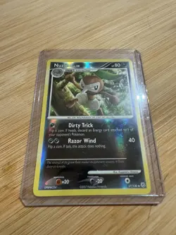 Nuzleaf Reverse Holo Diamond & Pearl Pokemon TCG Card 57/130 NM - Image 2