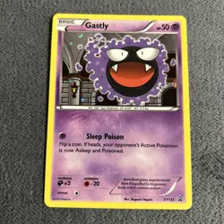 Pokemon Card Gastly XY132 Black Star Promo Holo Rare NM / Mint - Image 1