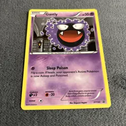 Pokemon Card Gastly XY132 Black Star Promo Holo Rare NM / Mint - Image 3