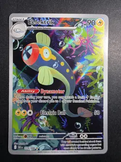 Eelektrik 114/086 Black Bolt Illustration Rare - NM Pokemon Trading Card Game - Image 1