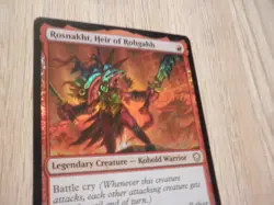 mtg magic Rosnakht, Heir of Rohgahh FOIL ENGLISH - Image 3