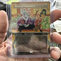 Master of Ceremonies MTG Foil NM Secret Lair SLD TMNT Stan Sakai 2379 - Image 1