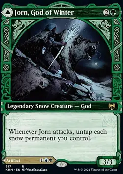 Magic the Gathering MTG Jorn, God of Winter (317) Kaldheim NM - Image 1