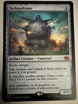 Technodrome, #179, Teenage Mutant Ninja Turtles, MTG - Image 1