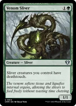 Venom Sliver / Gift-Remasuri - COMMANDER MASTERS - englisch (nm +) * Extra * - Image 1