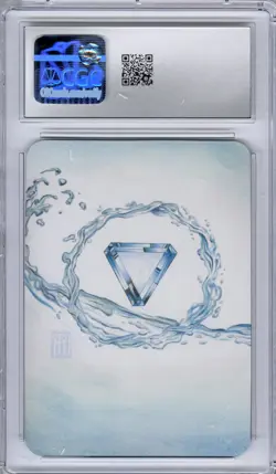 Sorcery: Contested Realm (Alpha), Aquamarine Core (foil), CGC 9.5 - Image 2