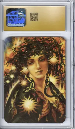 Sorcery: Contested Realm (Alpha), Avatar of Fire (foil), CGC 10 Pristine - Image 2