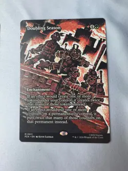 MTG Doubling Season Borderless Teenage Mutant Ninja Turtles PZA 0011 - Image 1
