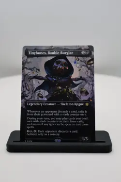 1x Tinybones, Bauble Burglar R NM (Borderless) Foundations (FDN) MTG Magic - Image 1