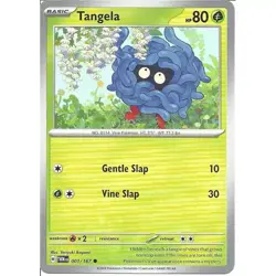 001/167 Tangela : Common Card : Twilight Masquerade Pokemon TCG - Image 1