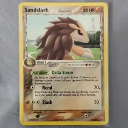 Pokemon Sandslash EX Delta Species 27/113 Regular Uncommon 80HP 2005 - Image 1