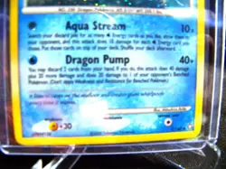 Holo Rare Kingdra #7 Legends Awakened Pokemon Card 2008 LP - NM- - Image 3