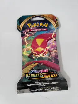 Pokemon Darkness Ablaze Sleeved Booster Packs X5 - Image 2